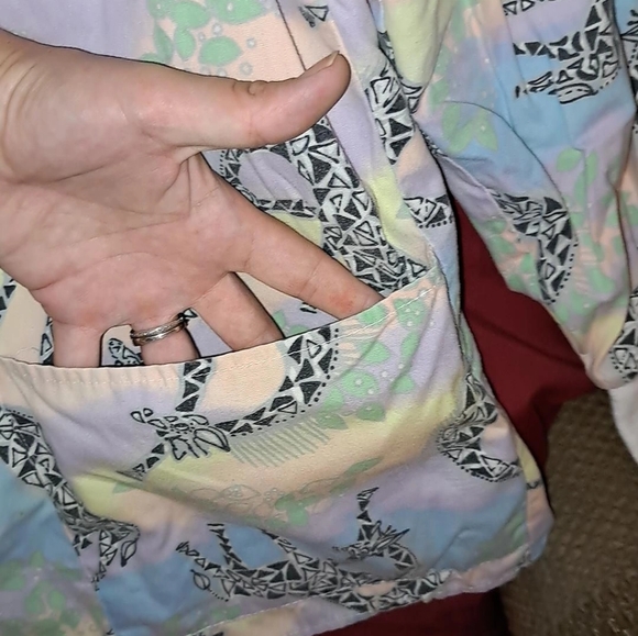 Long sleeve scrub jacket - Picture 4 of 8